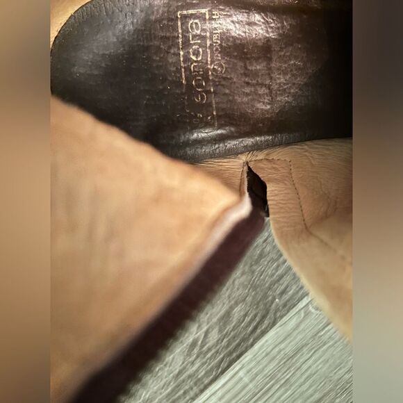 Sonora Double H Women's Boots Brown Western Leather Ankle Boots Size 9 - Picture 6 of 7